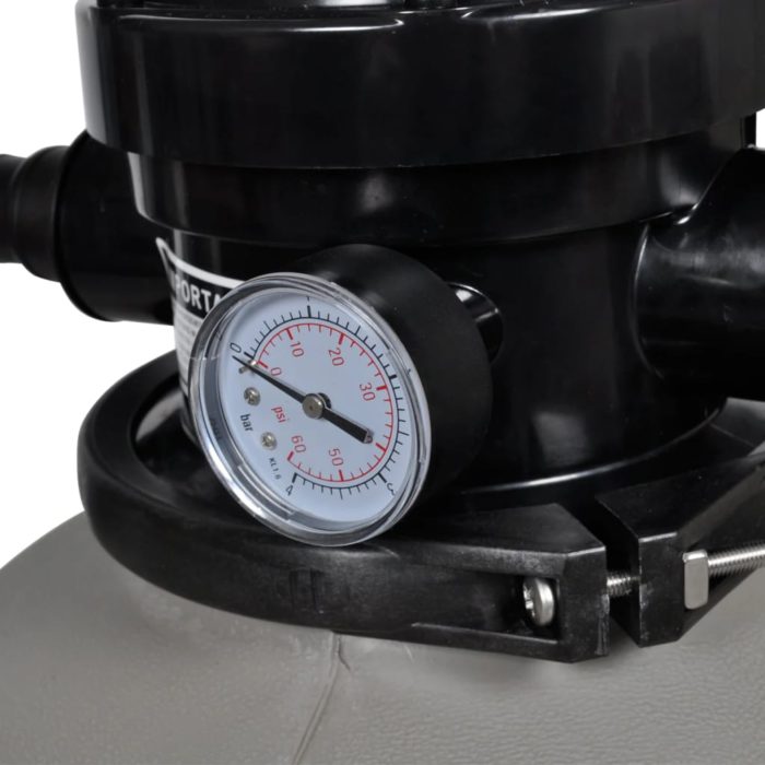 vidaXL Sandfilterpumpe 600 W 17000 l/t
