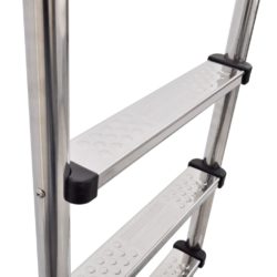 vidaXL Bassengstige 3 trinn rustfritt stål 304 120 cm