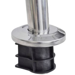vidaXL Bassengstige 3 trinn rustfritt stål 304 120 cm