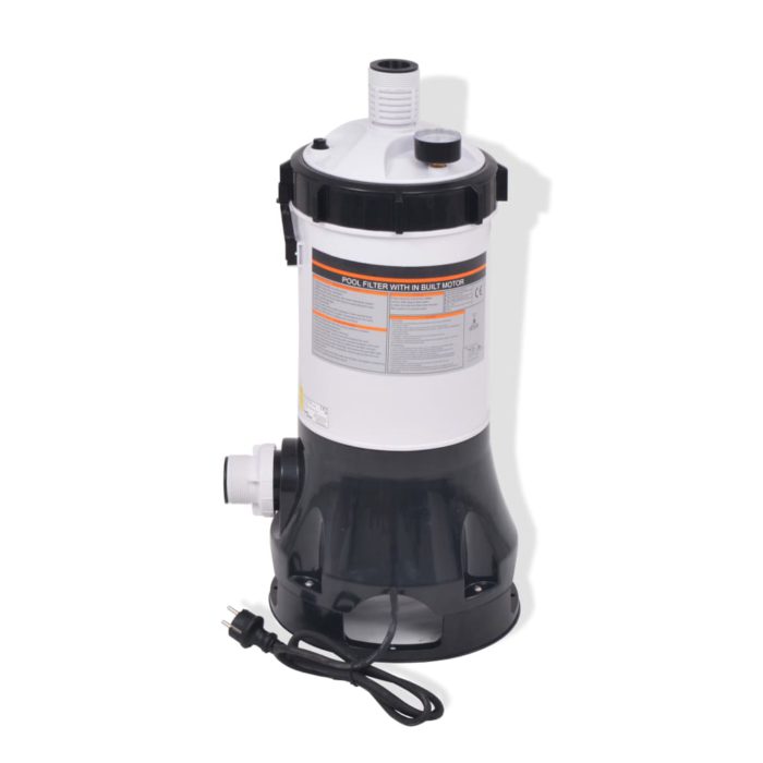 vidaXL Filterpumpe for basseng 185 W 4,4 m³/t