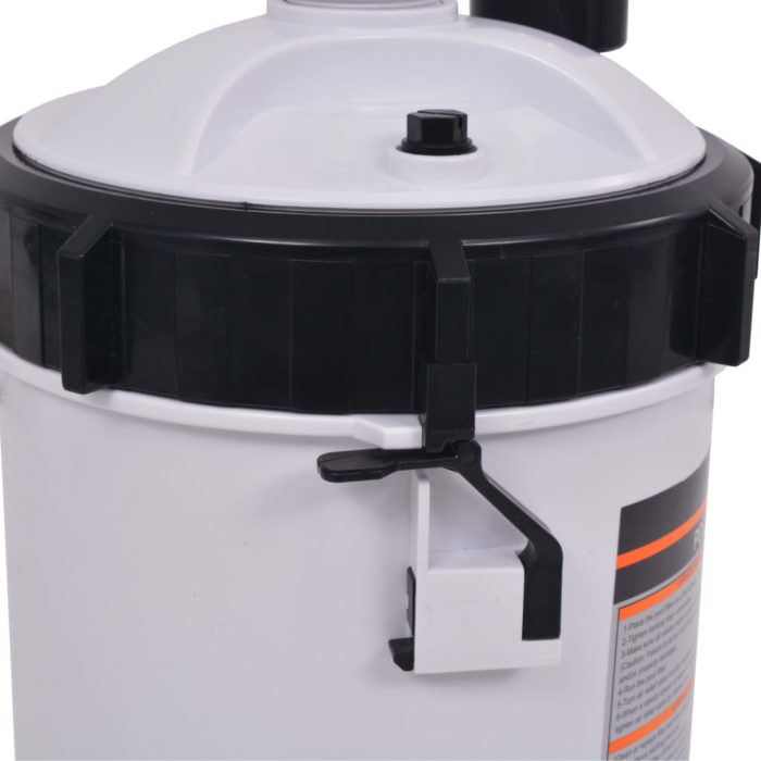 vidaXL Filterpumpe for basseng 185 W 4,4 m³/t
