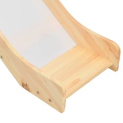 vidaXL Barneseng med sklie og stige furu 97×208 cm