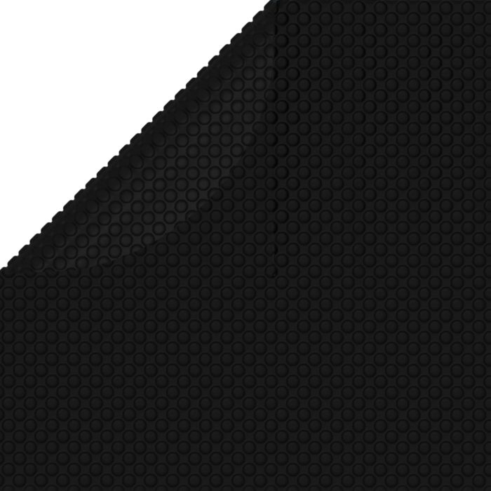 vidaXL Bassengtrekk svart 210 cm PE