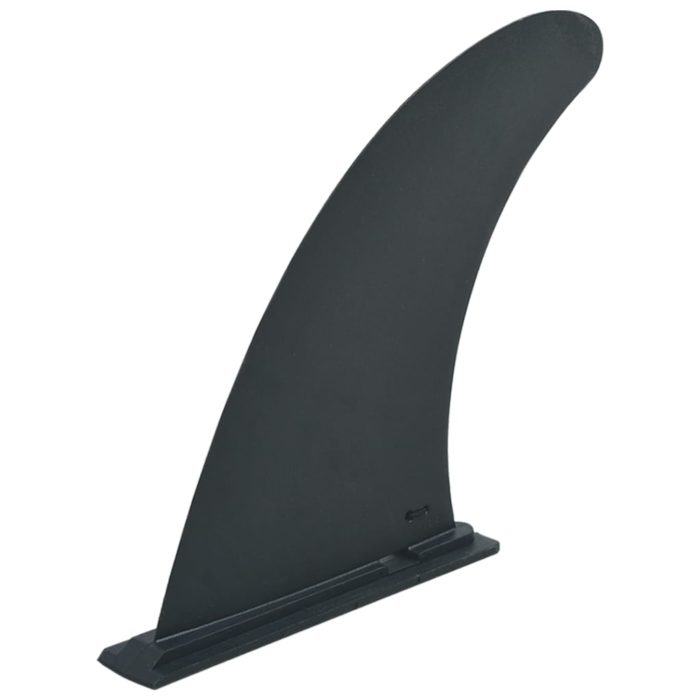 vidaXL Senterfinne for SUP-padlebrett 18,3×21,2 cm plast svart