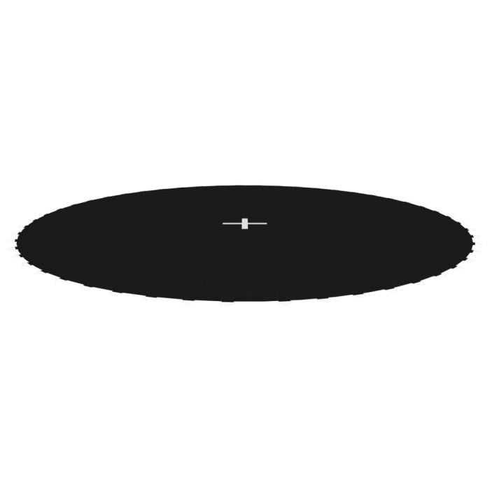 vidaXL Hoppematte stoff svart for 3,05 m rund trampoline