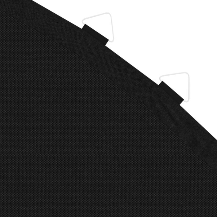 vidaXL Hoppematte stoff svart for 4,27 m rund trampoline