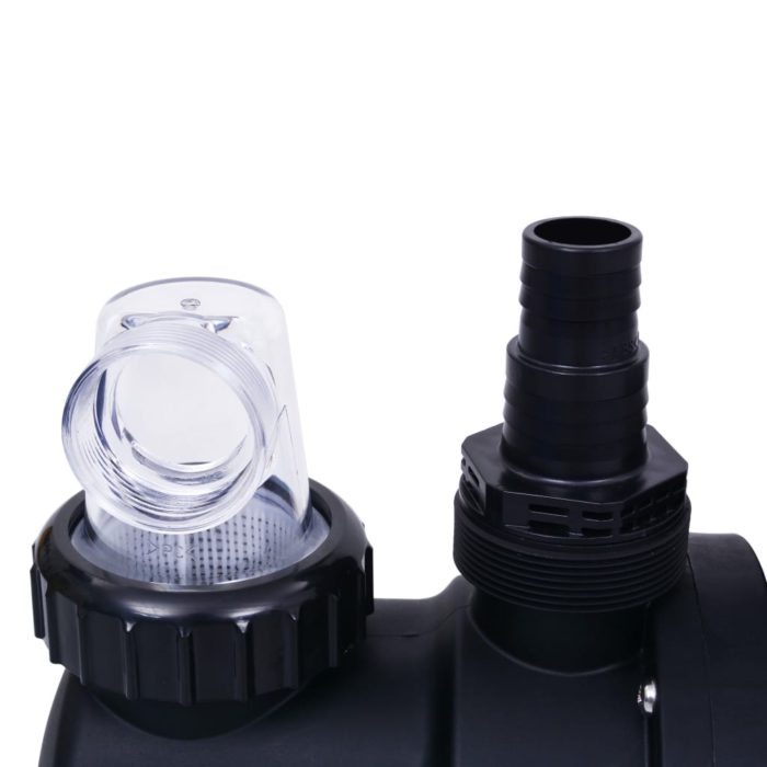 vidaXL Sandfilterpumpe med timer 450 W 25 L