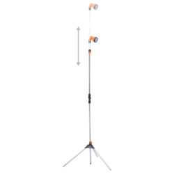 vidaXL Hagedusj med stativ 221 cm aluminium