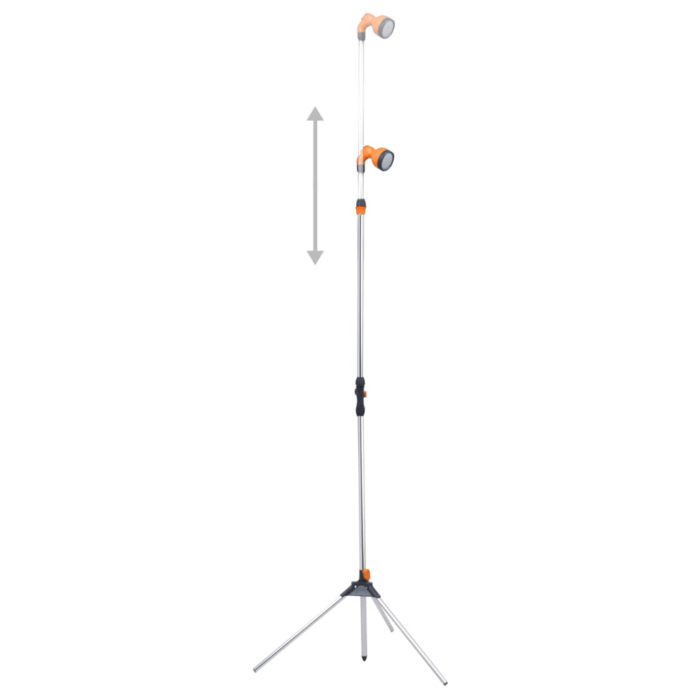 vidaXL Hagedusj med stativ 221 cm aluminium