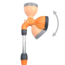 vidaXL Hagedusj med stativ 221 cm aluminium