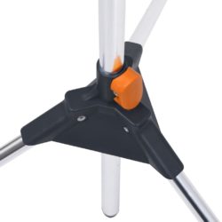 vidaXL Hagedusj med stativ 221 cm aluminium