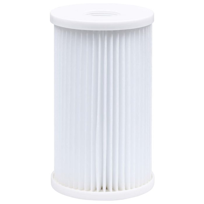 vidaXL Overflaterenser til basseng med pumpe og adapter 16 cm plast