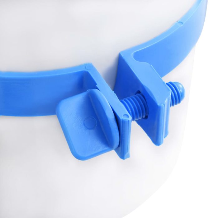 vidaXL Overflaterenser til basseng med pumpe og adapter 16 cm plast