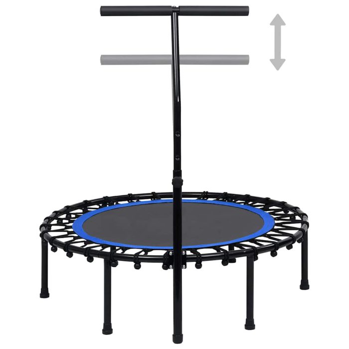 vidaXL Trim-trampoline med håndtak 102 cm