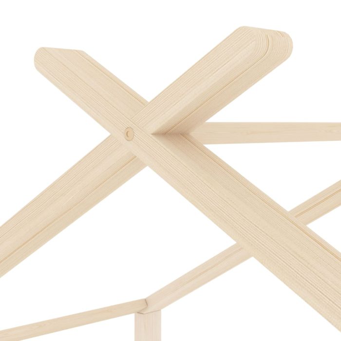 vidaXL Sengeramme barn heltre furu 70×140 cm