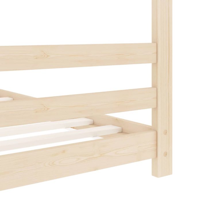 vidaXL Sengeramme barn heltre furu 70×140 cm
