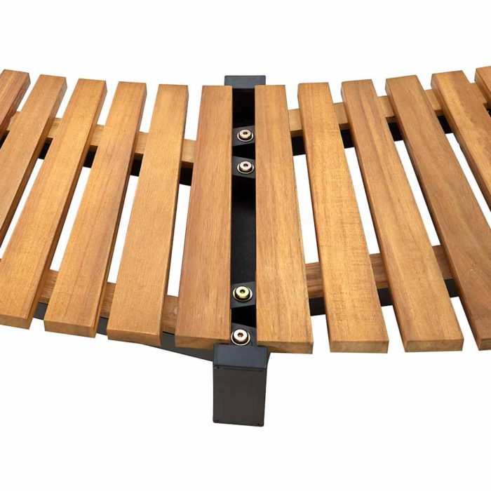 vidaXL Bassengkant 273×53 cm heltre akasie