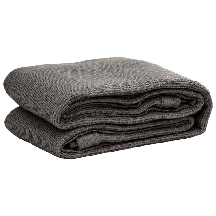 vidaXL Teltteppe 250×250 cm antrasitt HDPE