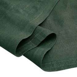 vidaXL Teltteppe 400×700 cm mørkegrønn HDPE