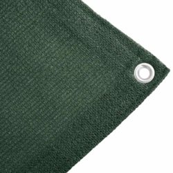 vidaXL Teltteppe 400×800 cm mørkegrønn HDPE