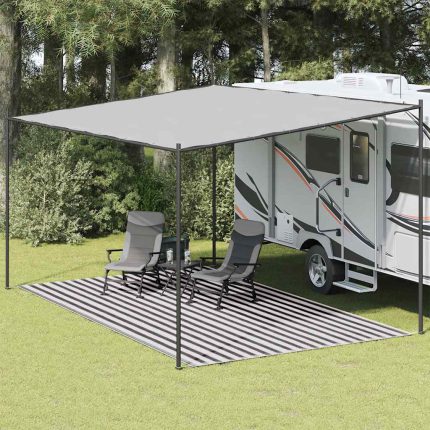 vidaXL Teltteppe 300×500 cm antrasitt og hvit