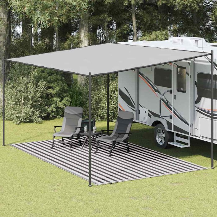 vidaXL Teltteppe 300×500 cm antrasitt og hvit