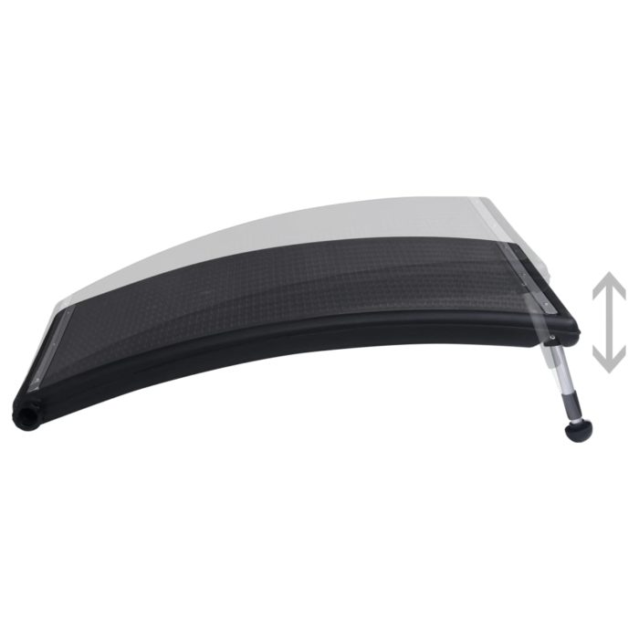 vidaXL Solcellepanel for basseng buet 110×65 cm