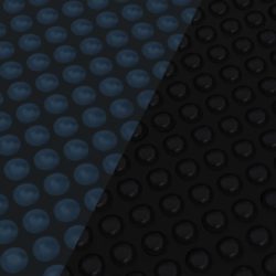 vidaXL Flytende solarduk til basseng PE 488×244 cm svart og blå