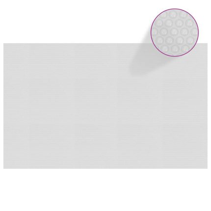 vidaXL Flytende solarduk til basseng PE 260×160 cm grå