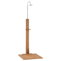 vidaXL Hagedusj 75x75x210 cm heltre teak