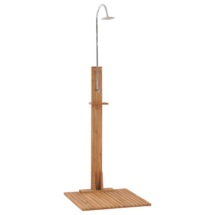 vidaXL Hagedusj 75x75x210 cm heltre teak