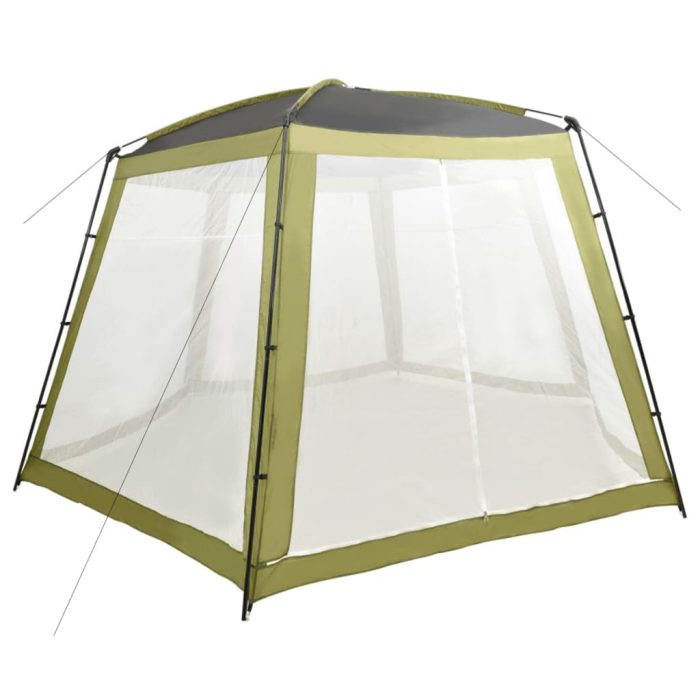 vidaXL Bassengtelt stoff 500x433x250 cm grønn