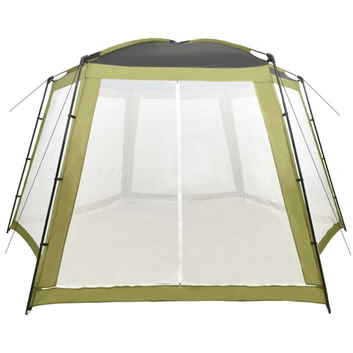 vidaXL Bassengtelt stoff 590x520x250 cm grønn