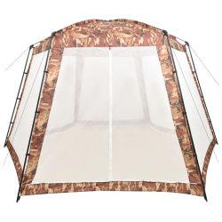 vidaXL Bassengtelt stoff 500x433x250 cm kamuflasje