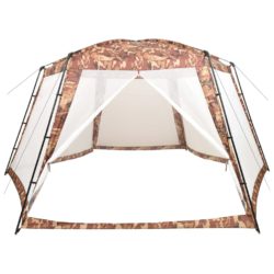 vidaXL Bassengtelt stoff 660x580x250 cm kamuflasje
