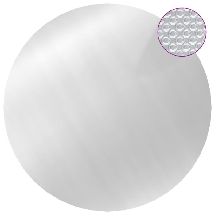 vidaXL Bassengtrekk sølv 381 cm PE