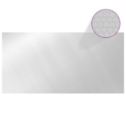 vidaXL Bassengtrekk sølv 400×200 cm PE
