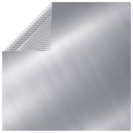vidaXL Bassengtrekk sølv 600×300 cm PE