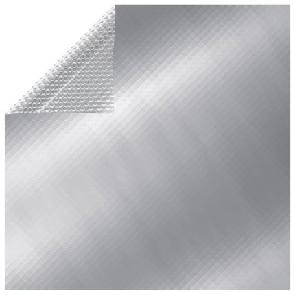 vidaXL Bassengtrekk rektangulært 600×400 cm PE sølv
