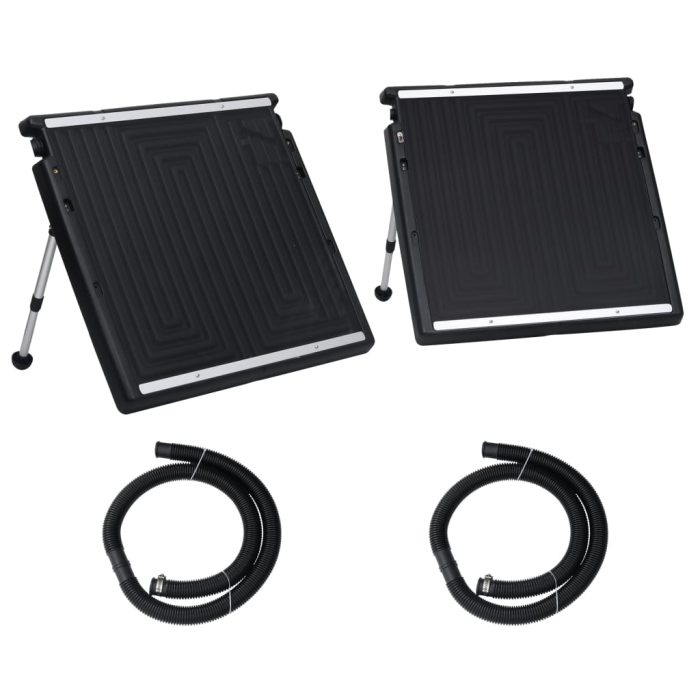 vidaXL Dobbelt solcellepanel for basseng 150×75 cm