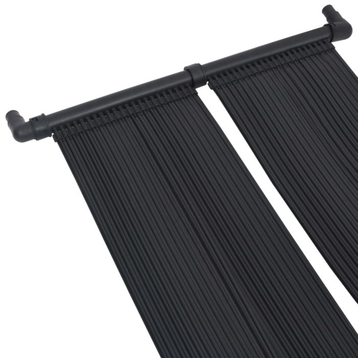 vidaXL Soldrevne bassengvarmerpaneler 80×310 cm