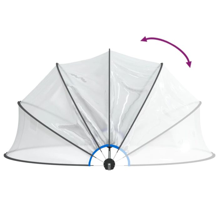 vidaXL Bassengtelt 500×250 cm