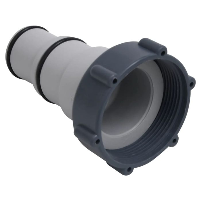 vidaXL Bassengslangeadapter 2 stk plast