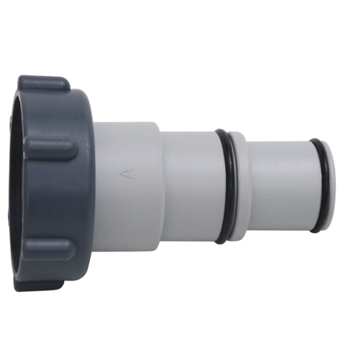 vidaXL Bassengslangeadapter 2 stk plast