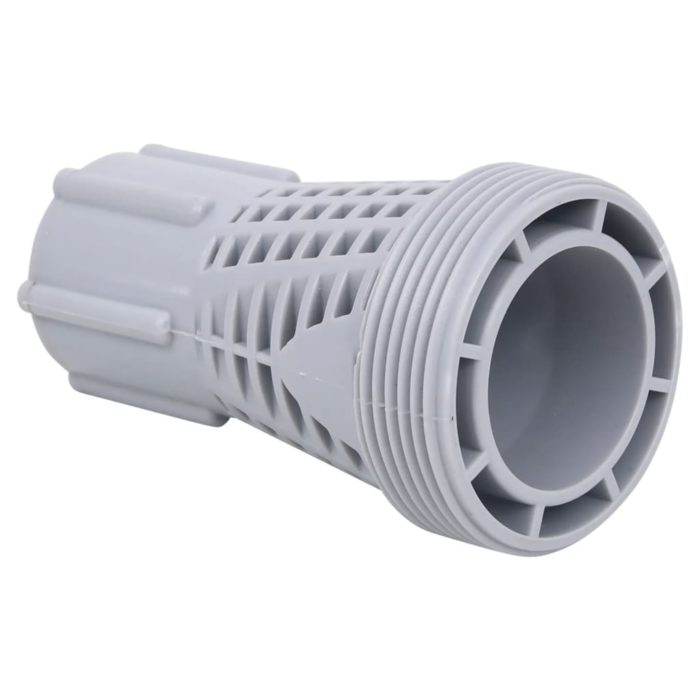 vidaXL Bassengslangeadapter 2 stk plast