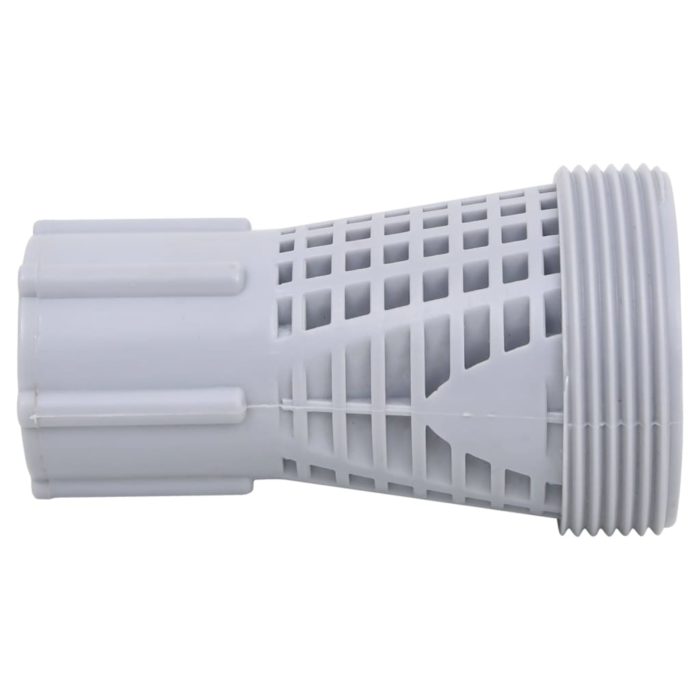 vidaXL Bassengslangeadapter 2 stk plast