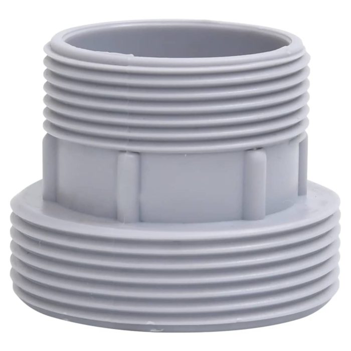 vidaXL Bassengslangeadapter 2 stk plast