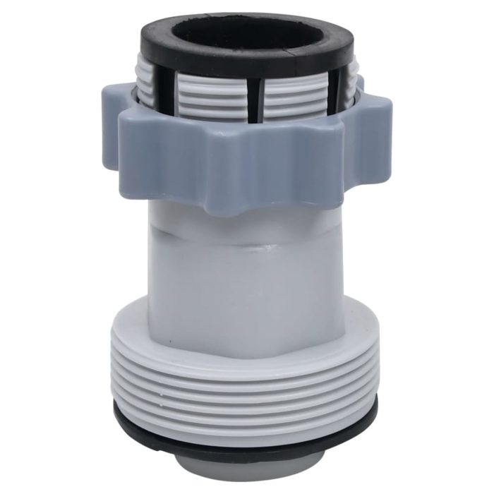 vidaXL Bassengslangeadapter type B 2 stk plast