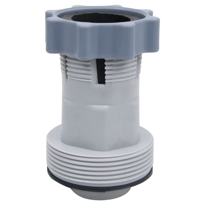 vidaXL Bassengslangeadapter type B 2 stk plast