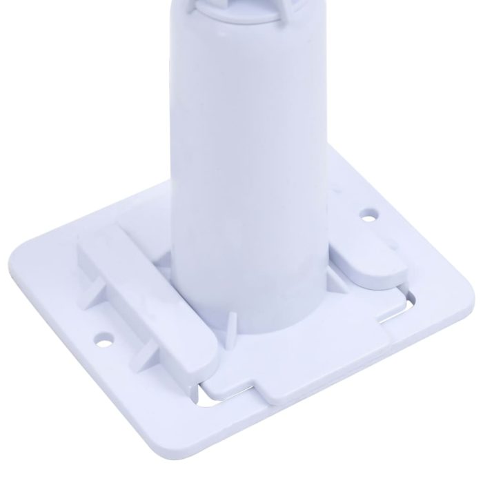 vidaXL Oppruller til bassengtrekk med plastbase